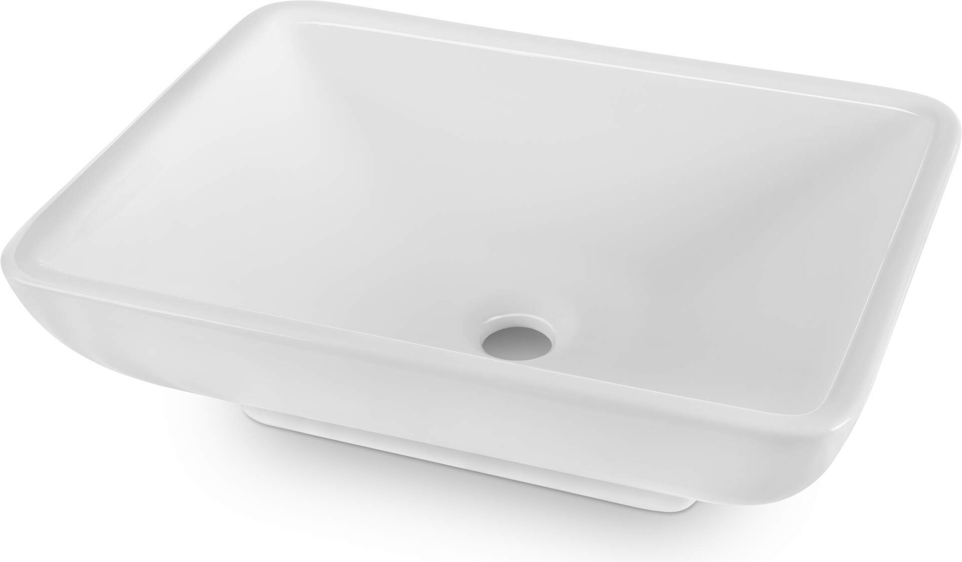 Levně Deante Umyvadlo na desku Gardenia 49x39 cm - CDG 6U5S, keramika