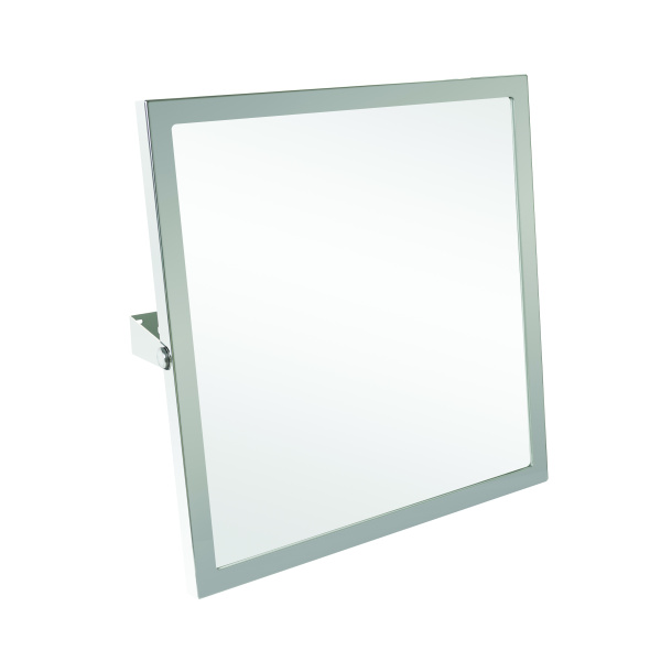 Bemeta Design HELP: Výklopné zrcadlo, 600 x 600 mm, nerez, lesk - 301401041