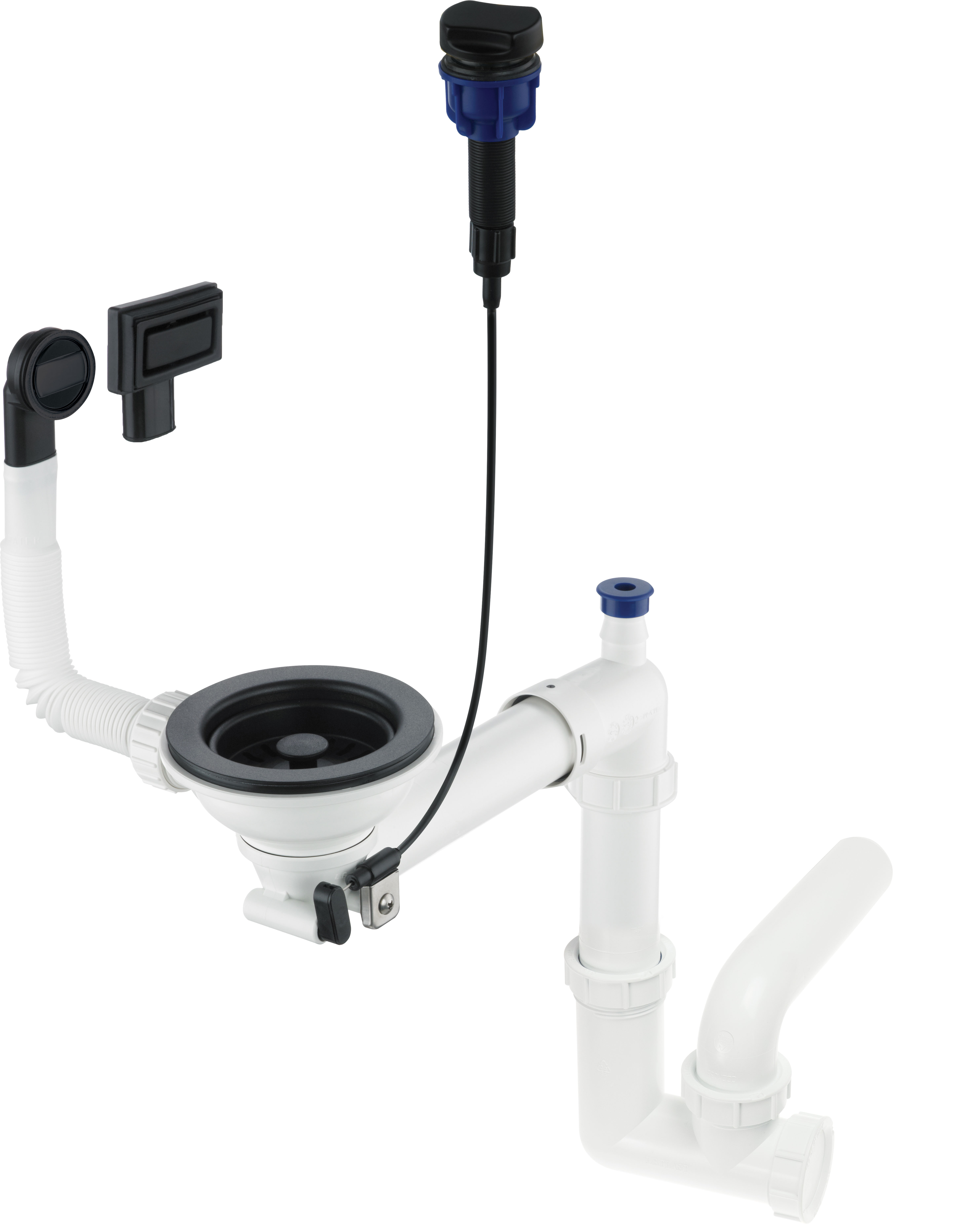 Deante Sifon Space-Saver Lux pro granitové dřezy s 1 komorou - ZXY N972