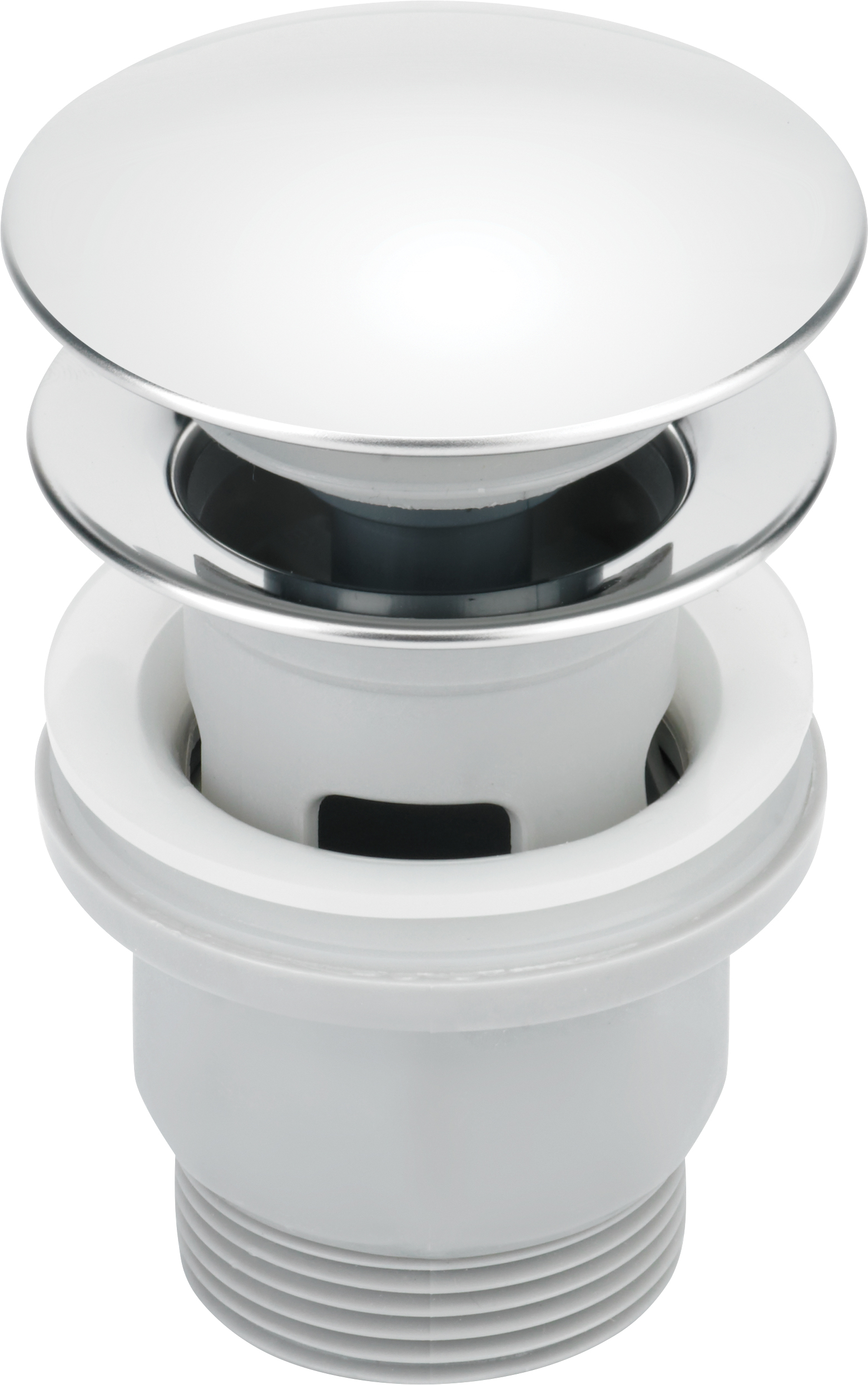 Levně Deante Výpust Click-Clack pro umyvadlo nebo bidet s přepadem - NHC 010P