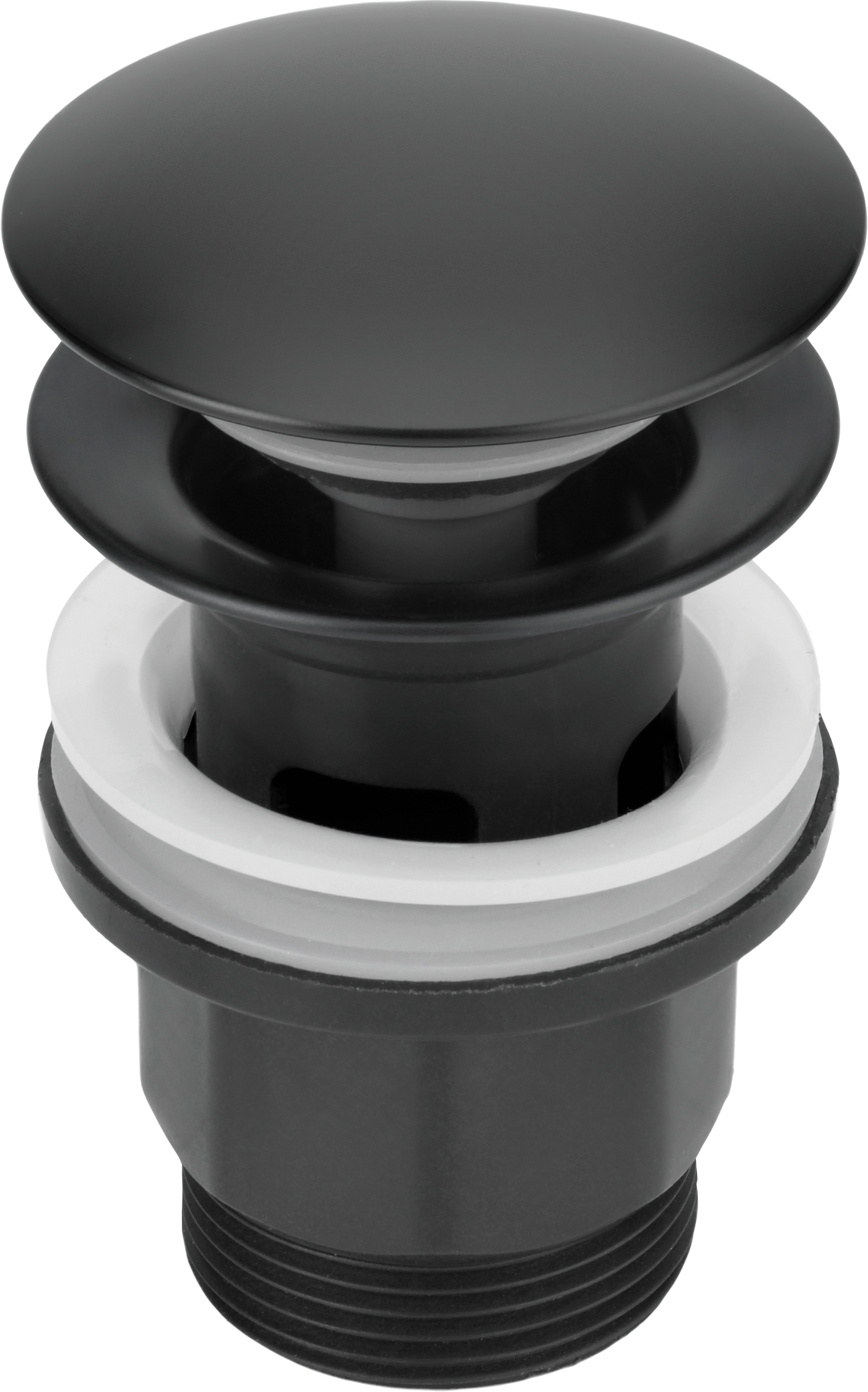 Levně Deante Výpust Click-Clack pro umyvadlo nebo bidet s přepadem - NHC N10P