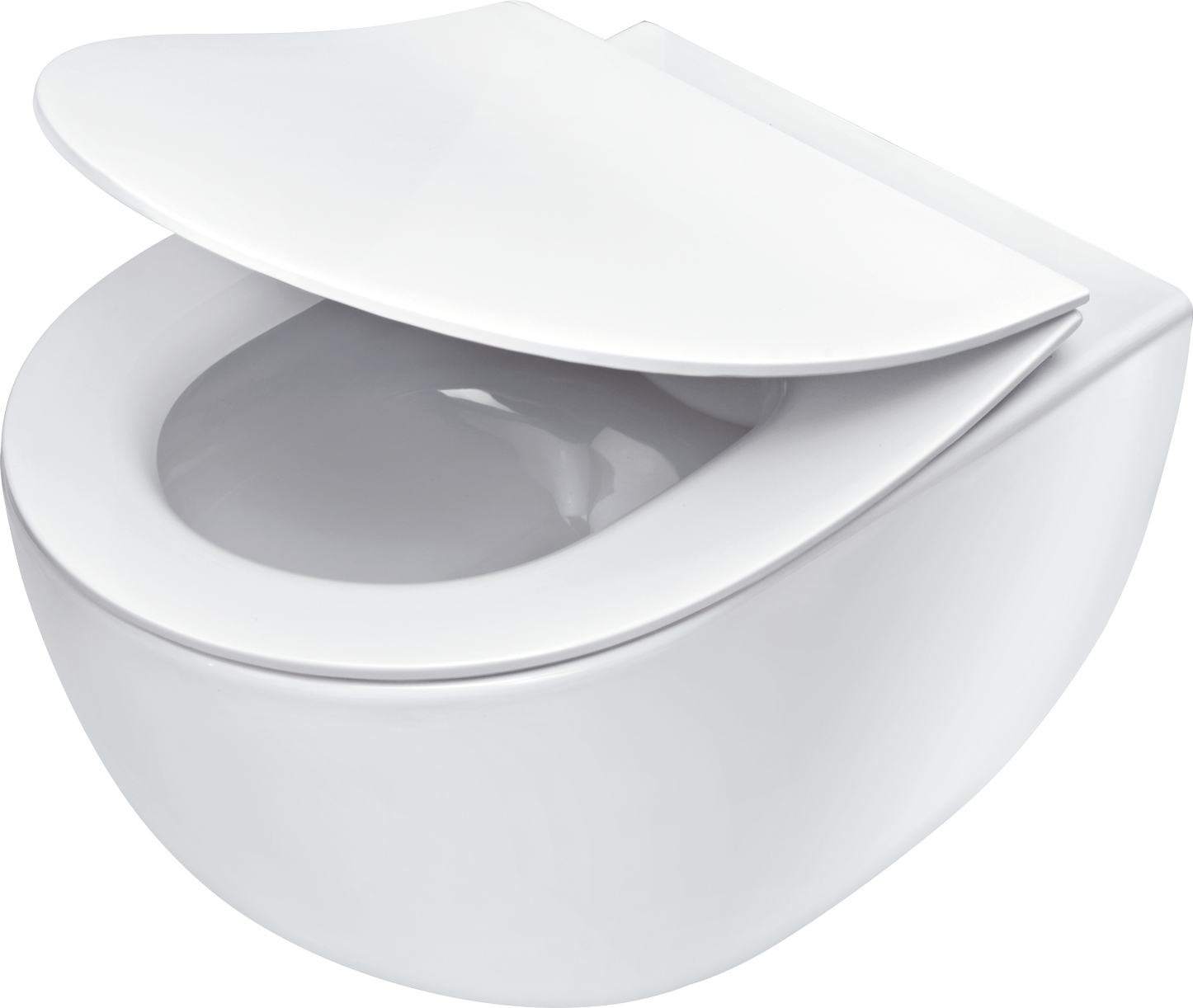Levně Deante Závěsný WC komplet bez příruby Peonia - CDED6ZPW, včetně SoftClose sedátka