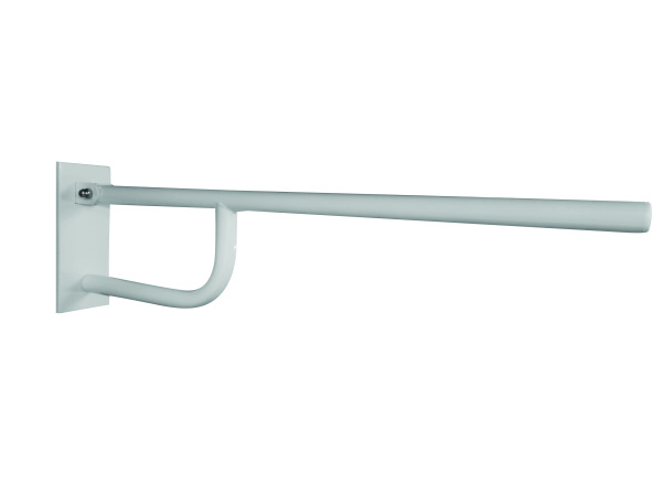 Levně Bemeta Design HELP: Madlo, 850 mm, sklopné, s krytkou, bílá - 301607163