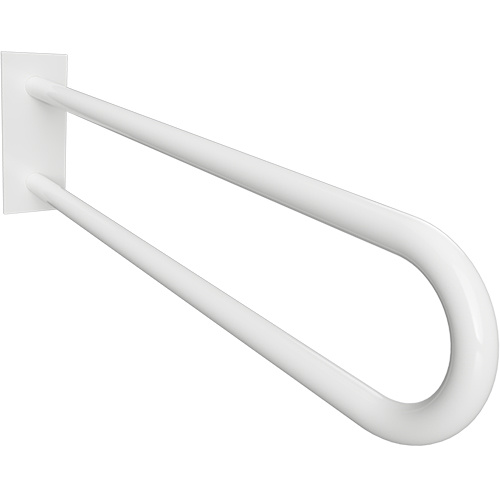 Levně Bemeta Design HELP: Madlo, 813 mm, ve tvaru U, s krytkou, bílá - 301707463