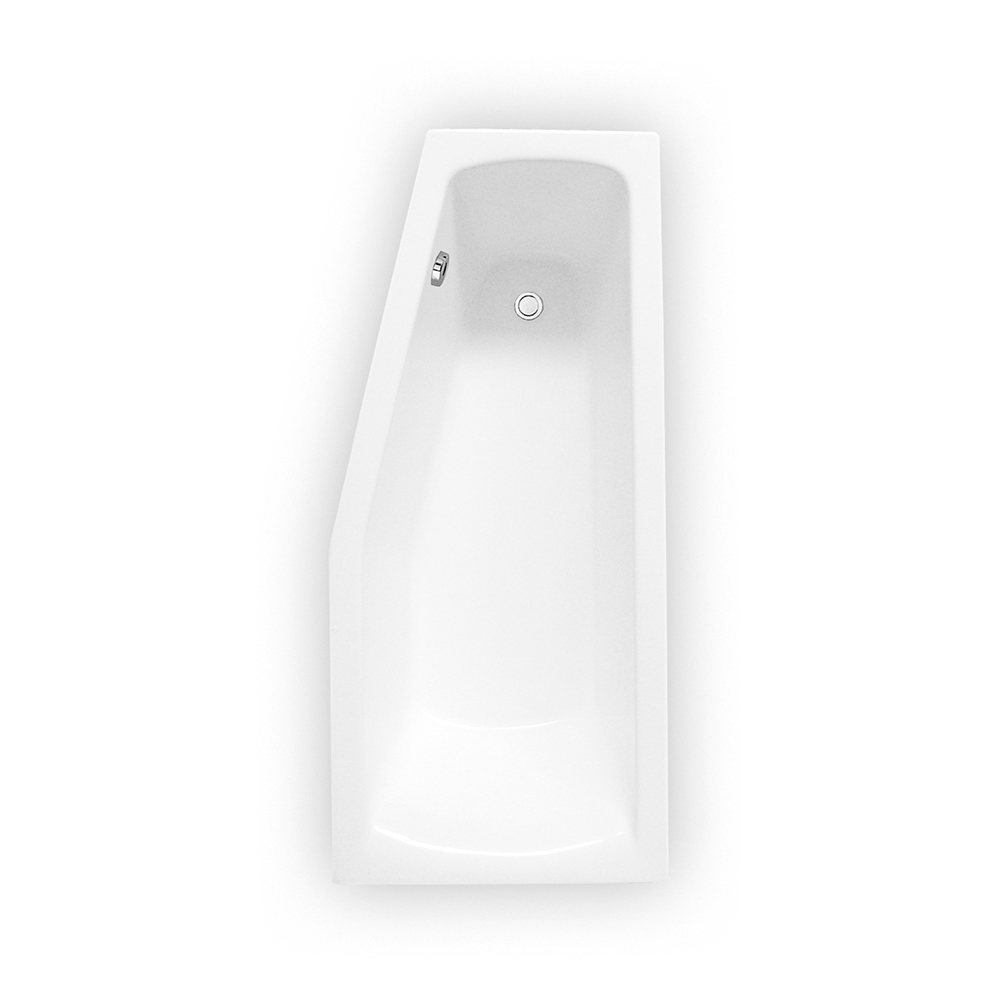 Levně Roth Asymetrická akrylátová vana MINI Varianta: rozměry: 160x70 cm, orientace: Levá - (MINI 160 L - N-8000073)