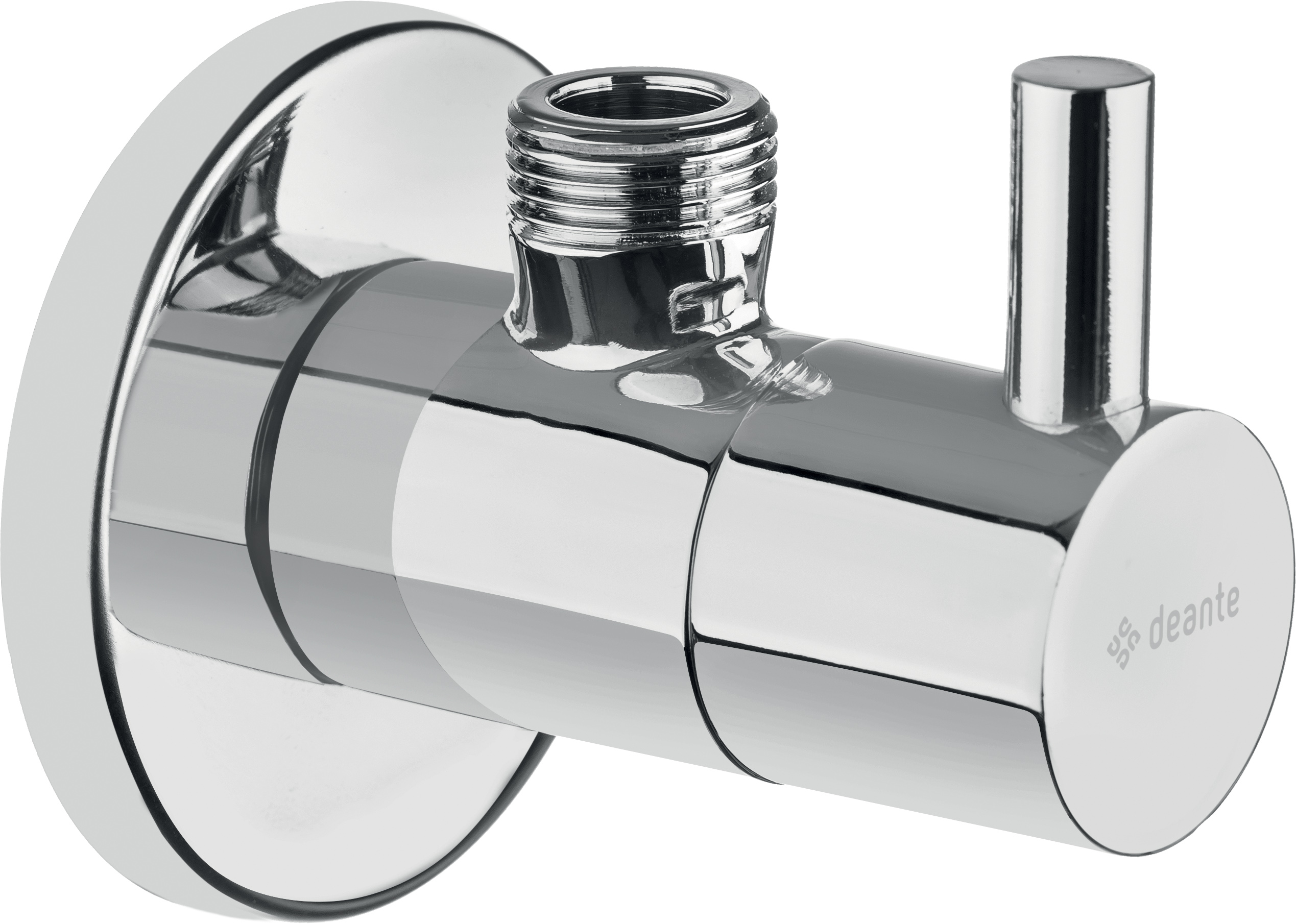Deante Rohový ventil s keramickou hlavou 1/2" - 3/8" - kruhový - VFA B62R