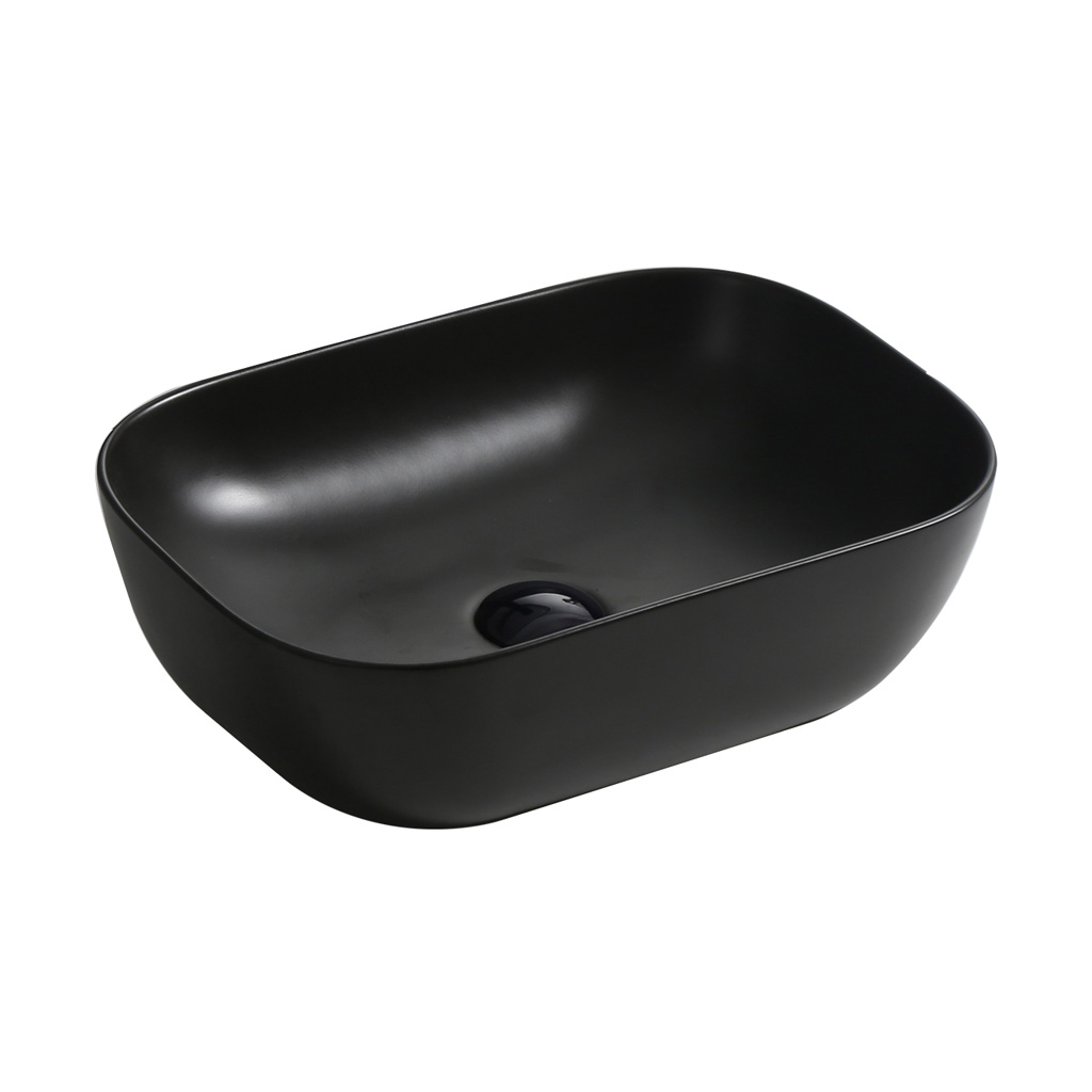 Levně BPS-koupelny Deskové keramické umyvadlo Vino 45 (45x32 cm)