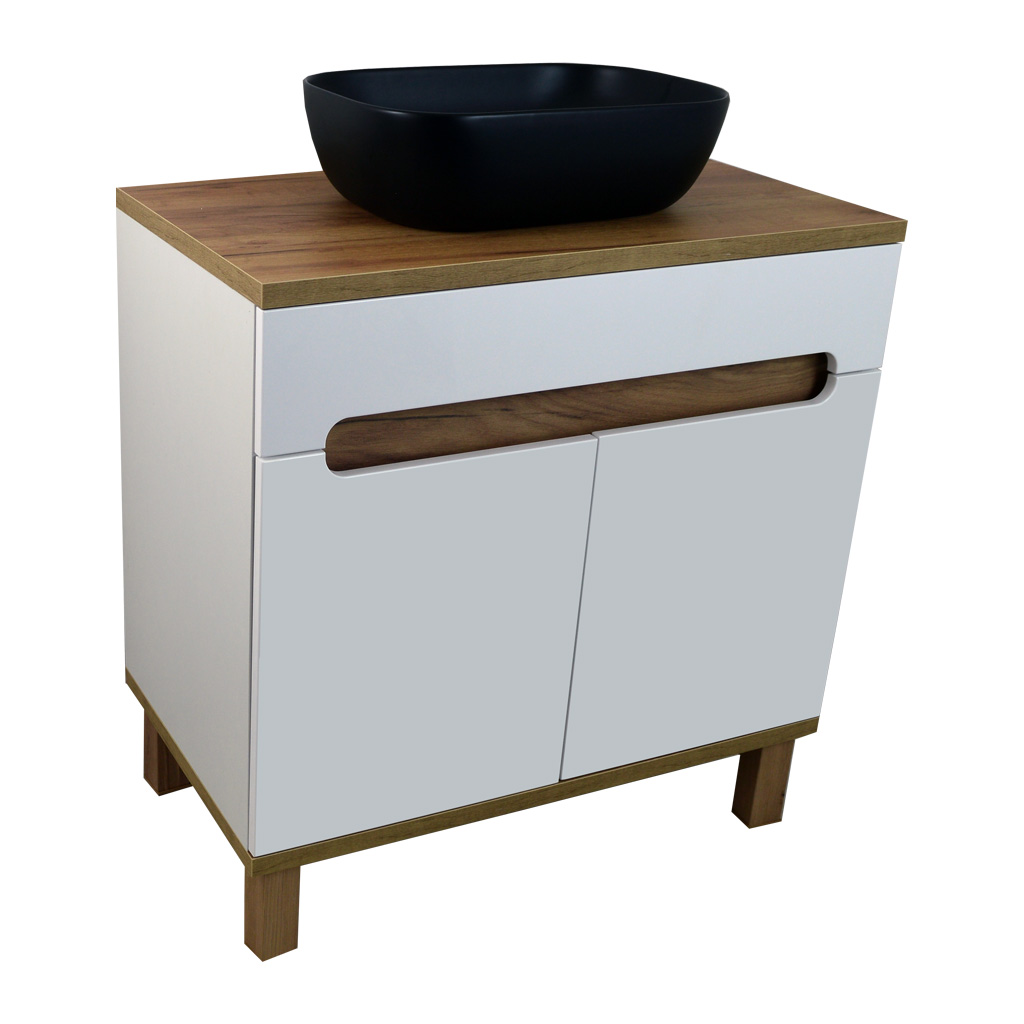Levně BPS-koupelny Koupelnová skříňka pod deskové umyvadlo Orion W 80-HD
