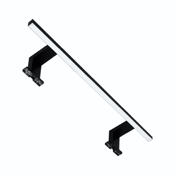 Levně BPS-koupelny LED osvětlení zrcadla Any LED 80 B, černá