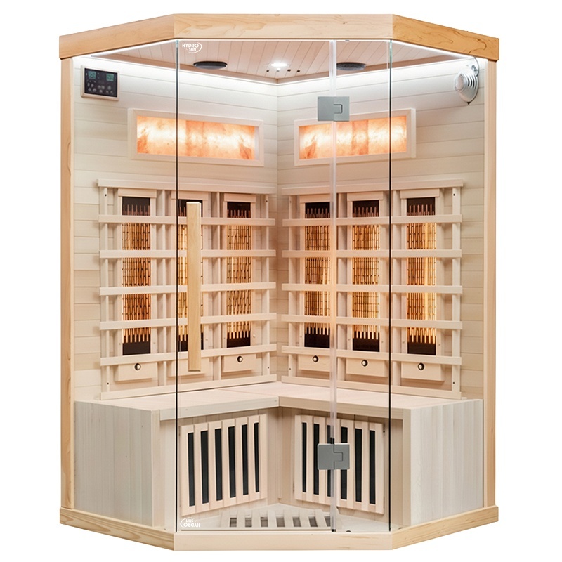 Levně BPS-koupelny Infrasauna Relax HYD-3277 120x120, 2-3 osoby