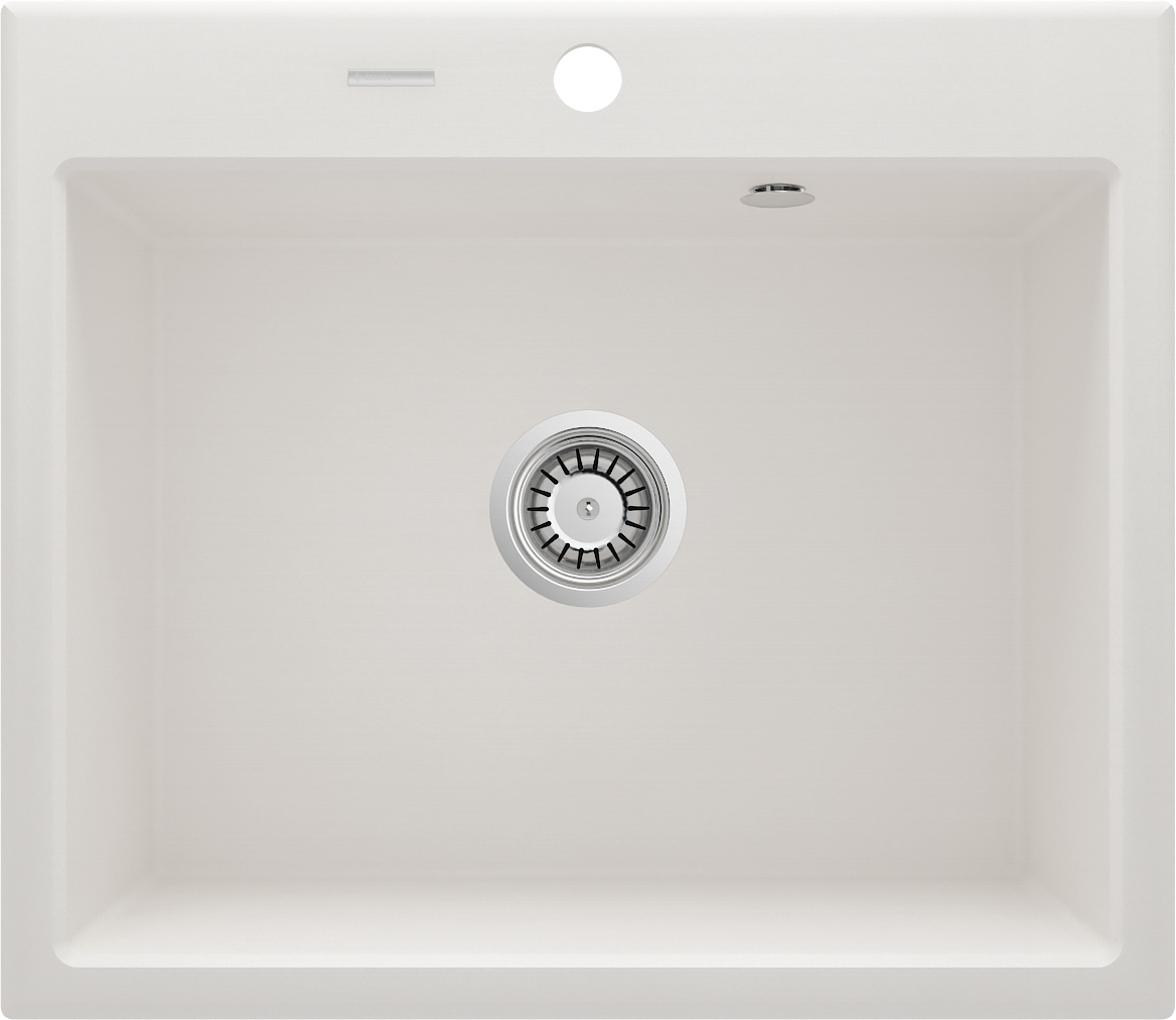 Levně Deante Dřez Andante Flush granit - ZQN A103 alabastr