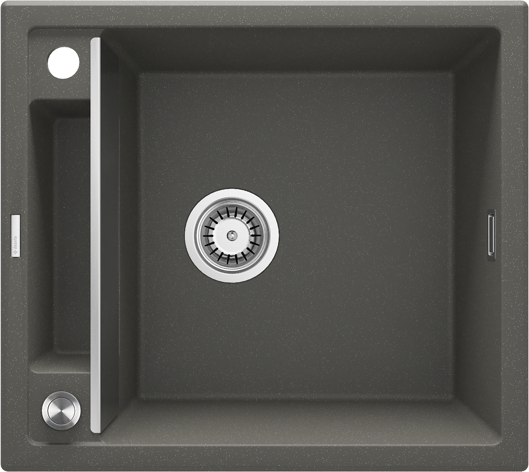Levně Deante Dřez Magnetic granit - ZRM T103 antracit metalic