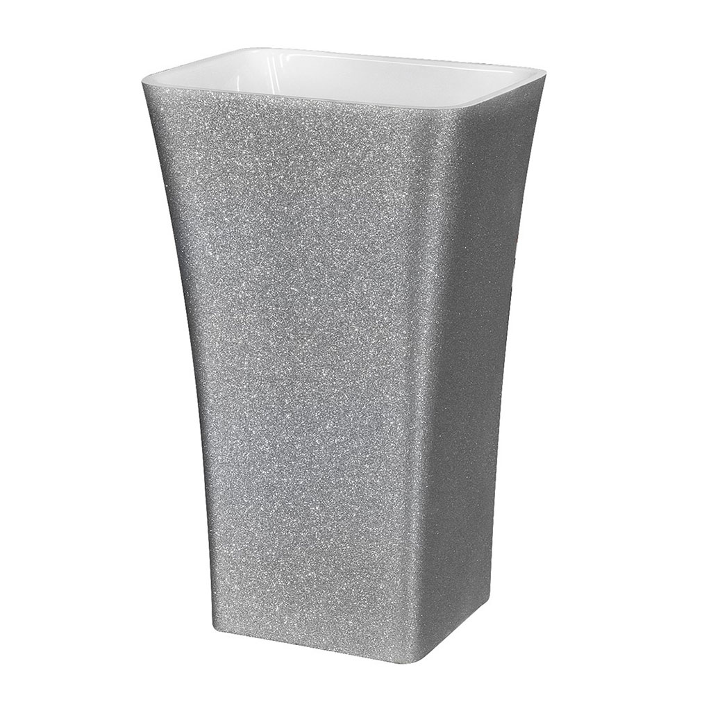 Levně Besco Volně stojící umyvadlo z litého mramoru Assos Glam S UM VS 52x41x85 cm
