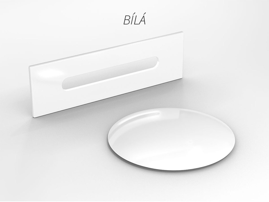 Levně Besco Akrylátová volně stojící vana Varya Glam S 150x75 Barva: Bílá/stříbrná, Rozměry (cm): 150x75, Typ a barva výpustě: Click-Clack s přepadem, bílá