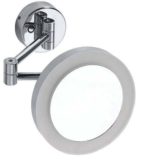 Bemeta Design Kosmetické zrcátko s LED osvětlením, ø 200 mm - 116101772