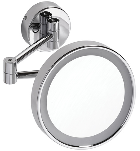 Bemeta Design Kosmetické zrcátko s LED osvětlením, ø 200 mm - 116101142