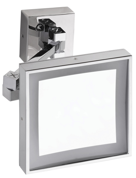 Bemeta Design Kosmetické zrcátko s LED osvětlením, 200 × 200 mm - 116101202