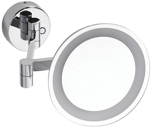 Bemeta Design Kosmetické zrcátko s LED osvětlením, ø 210 mm - 116101802