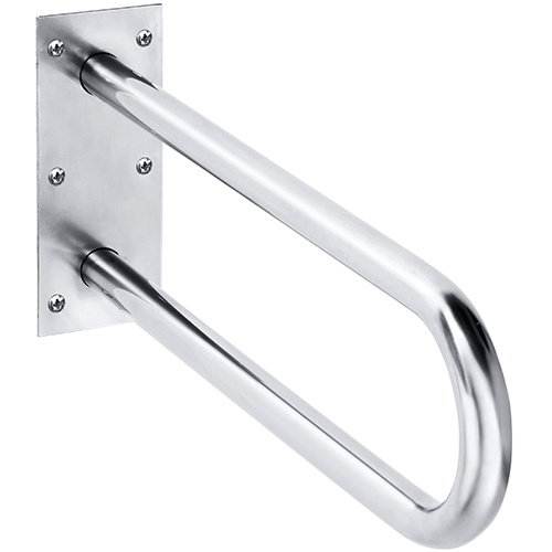 Levně Bemeta Design HELP: Madlo, 750 mm, ve tvaru U, bez krytky, nerez, lesk - 301102301