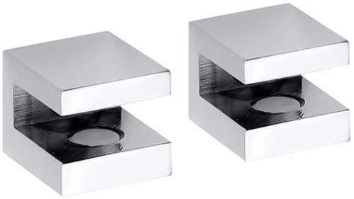 Levně Bemeta Design Držáky poličky (2 ks) - 8 mm - 102202112