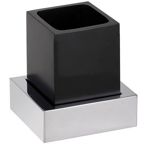 Levně Bemeta Design GAMMA: Držák kartáčků, černá - 145411012