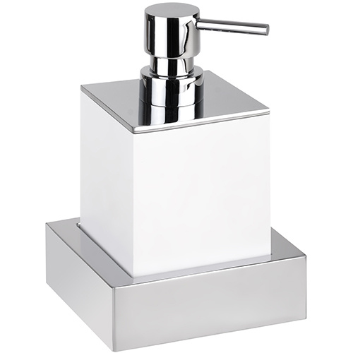Levně Bemeta Design GAMMA: Dávkovač mýdla, 200 ml, bílá - 145509012