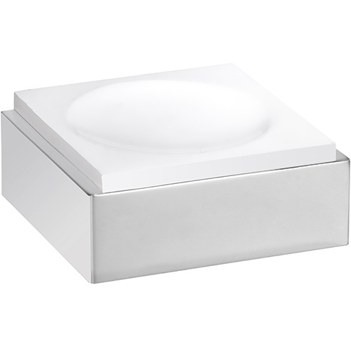 Levně Bemeta Design GAMMA: Mýdlenka, bílá - 145508312
