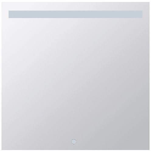 Levně Bemeta Design Zrcadlo s LED horním osvětlením, 800 x 800 mm, dotykový senzor - 101201127