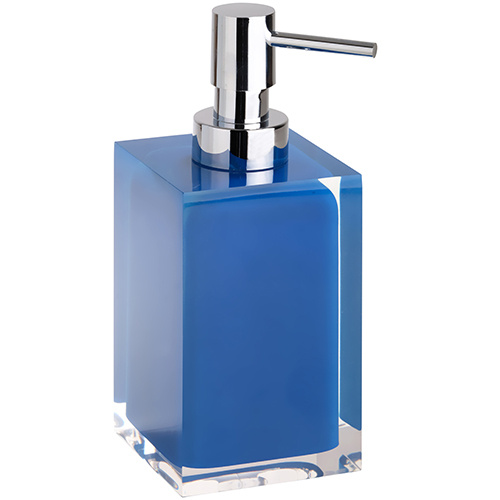 Levně Bemeta Design VISTA: Dávkovač mýdla, 250 ml, na postavení, modrá - 120109016-102