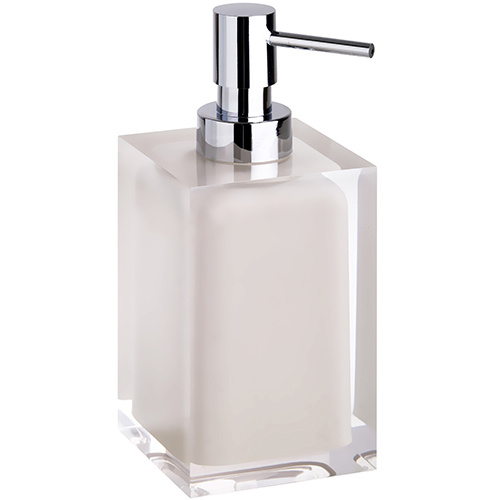 Levně Bemeta Design VISTA: Dávkovač mýdla, 250 ml, na postavení, béžová - 120109016-101
