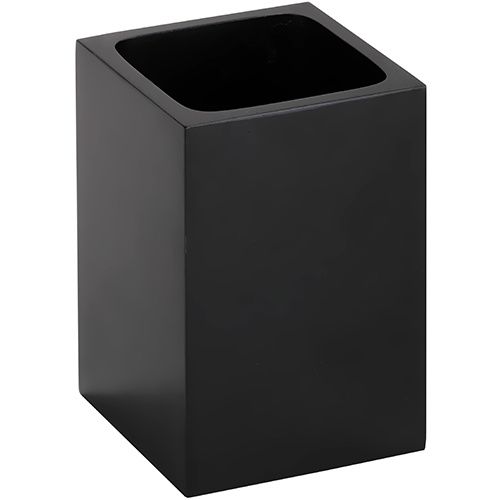 Levně Bemeta Design GAMMA: Držák kartáčků, na postavení, černá - 145611310