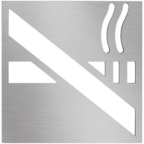 Levně Bemeta Design Ikona – Kouření zakázáno, čtverec, mat - 111022055