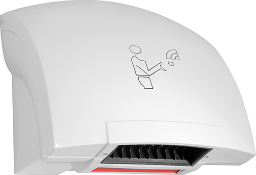 Levně Bemeta Design Bezdotykový osoušeč rukou, 1800 W, plast, bílý - 945224016