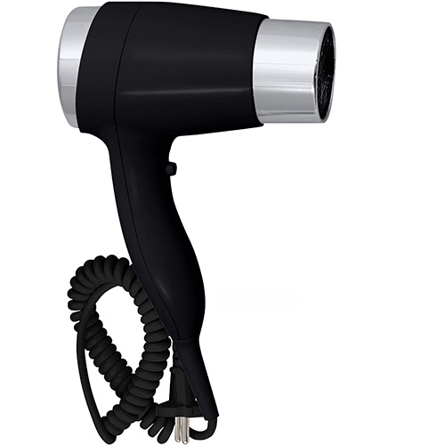 Levně Bemeta Design Fén, 1400W, bez držáku, spirálová šňůra, černá - 945433088