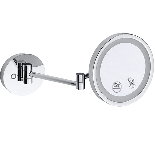 Bemeta Design Kosmetické zrcátko s LED osvětlením, ø 200 mm - 112101149