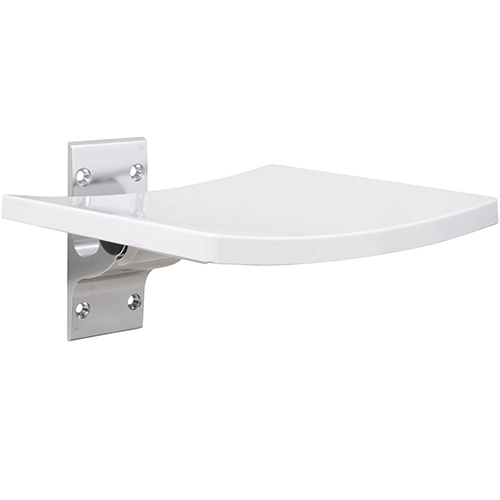 Bemeta Design HELP: Sprchové sedátko, sklopné, hliník, bílý plast - 355125037