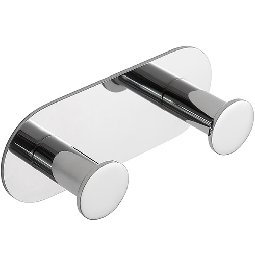 Bemeta Design EASY: Věšák, se 2 háčky, lesk - 163106371