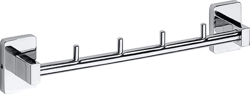 Bemeta Design NIKI: Věšák, 260 mm, se 4 háčky - 153105112