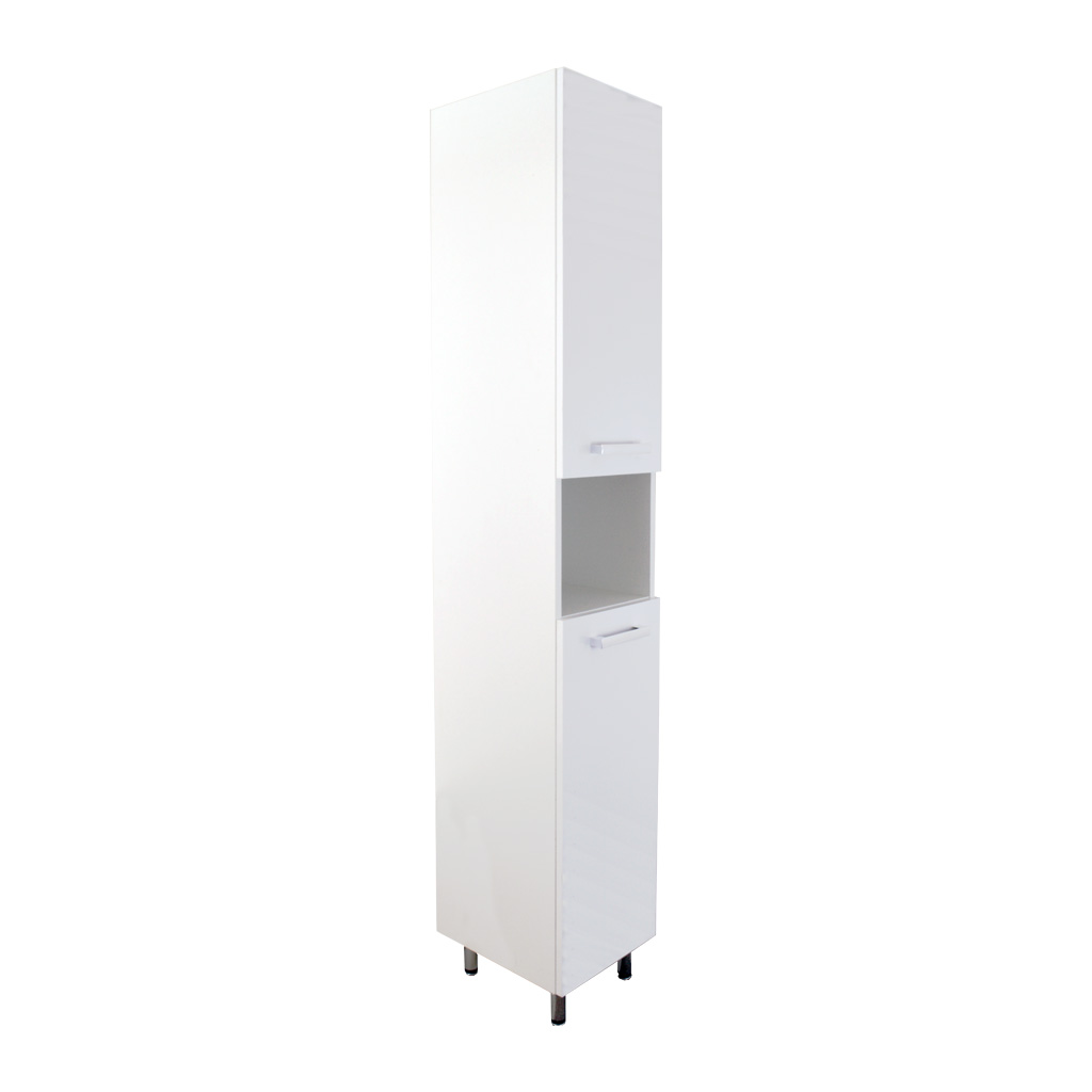 Levně BPS-koupelny Doplňková koupelnová skříňka vysoká Luka V 30 P/L