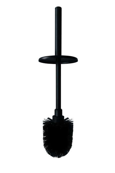 Levně Bemeta Design Náhradní WC kartáč s rukojetí a krytkou pro 102313060, černý - 131567354