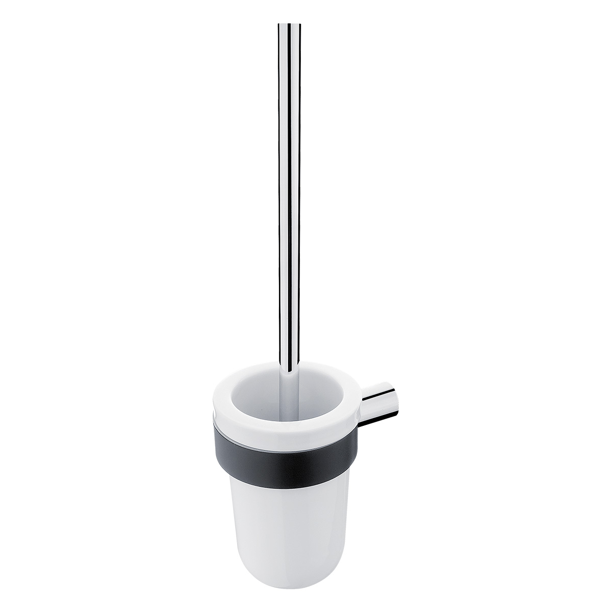 Levně Nimco WC štětka, rukojeť chrom NAVA - NA 28094KU