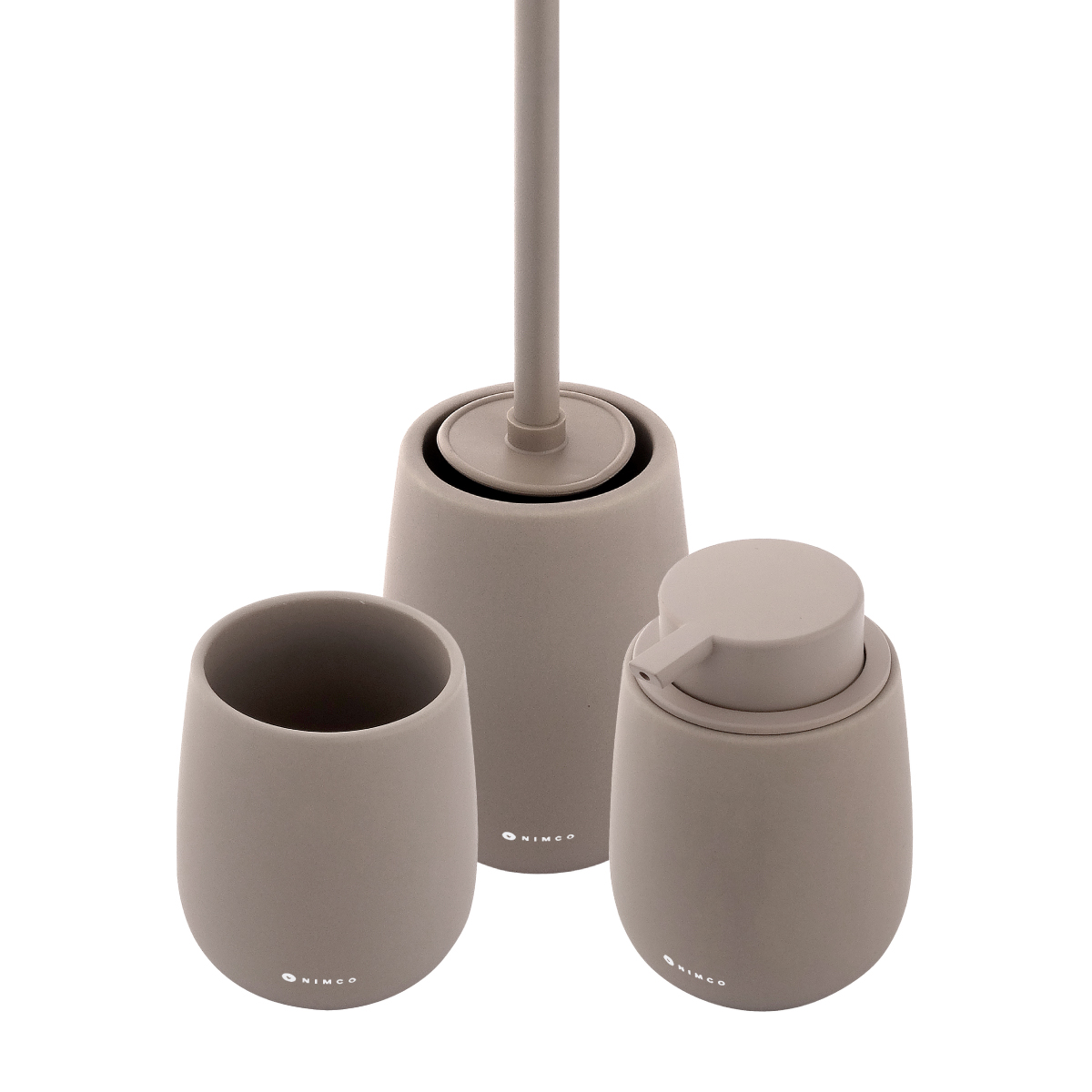 Levně Nimco Dávkovač, pohárek, WC štětka TABO - TA SET-07