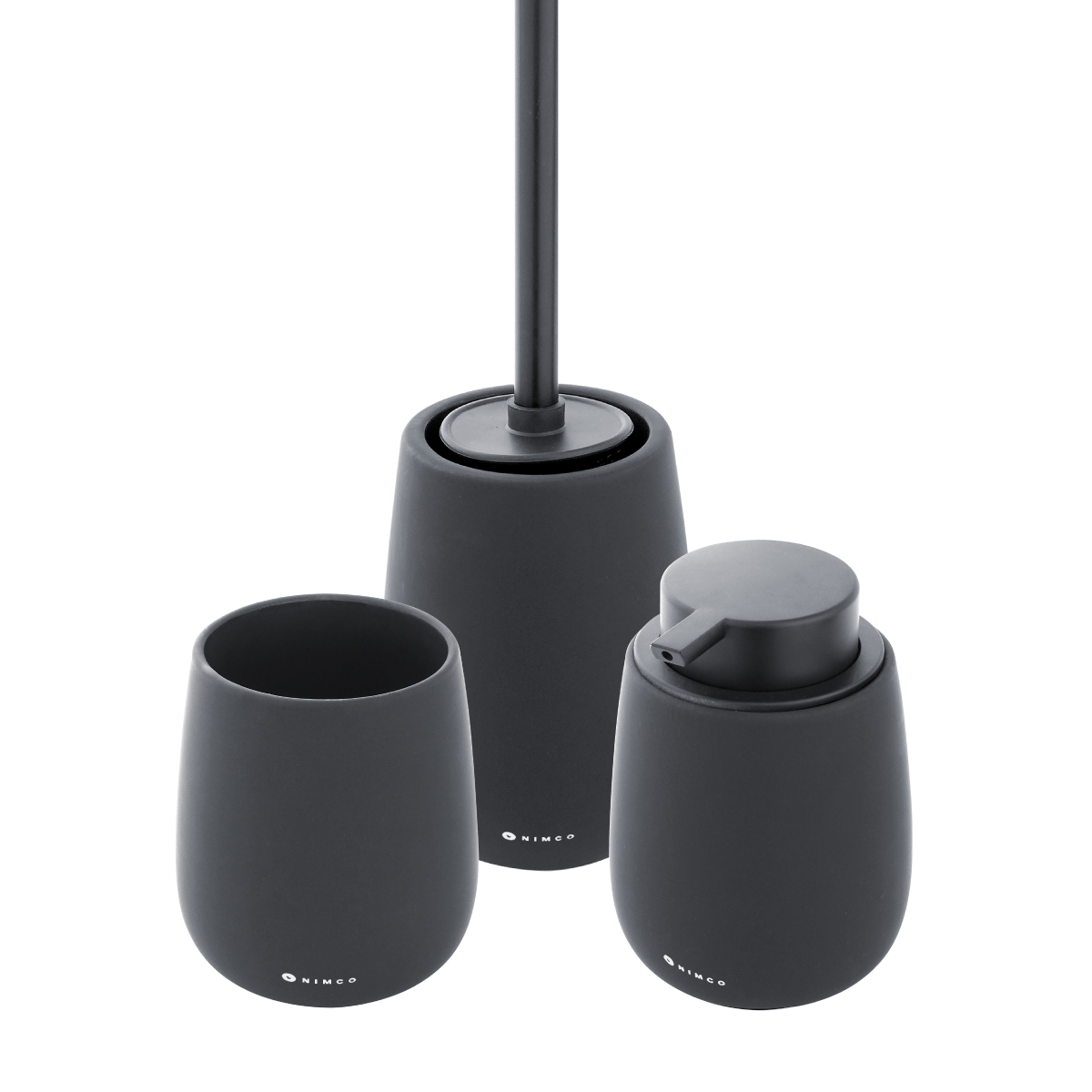 Levně Nimco Dávkovač, pohárek, WC štětka TABO - TA SET-90