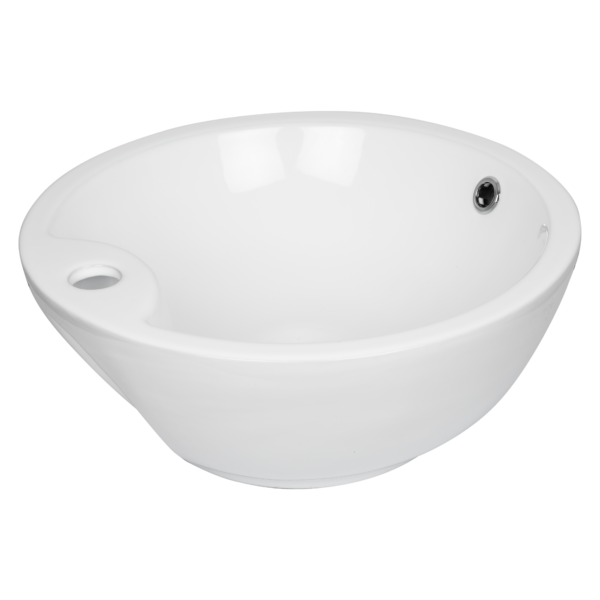 Levně Novoterm Keramické umyvadlo na desku NV-KR-40 (ø 40,5 cm)