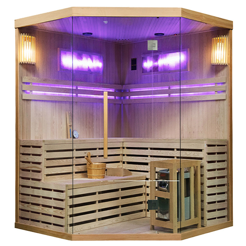 Levně BPS-koupelny Finská sauna Relax HYD-3943 200x200, 5-6 osob