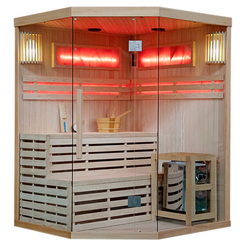 Levně BPS-koupelny Finská sauna Relax HYD-3941 150x150, 4-5 osob