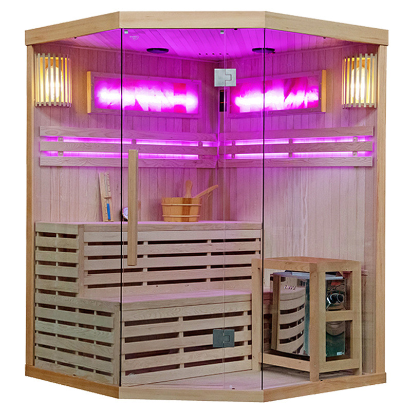 Levně BPS-koupelny Finská sauna Relax HYD-3948 180x180, 5-6 osob