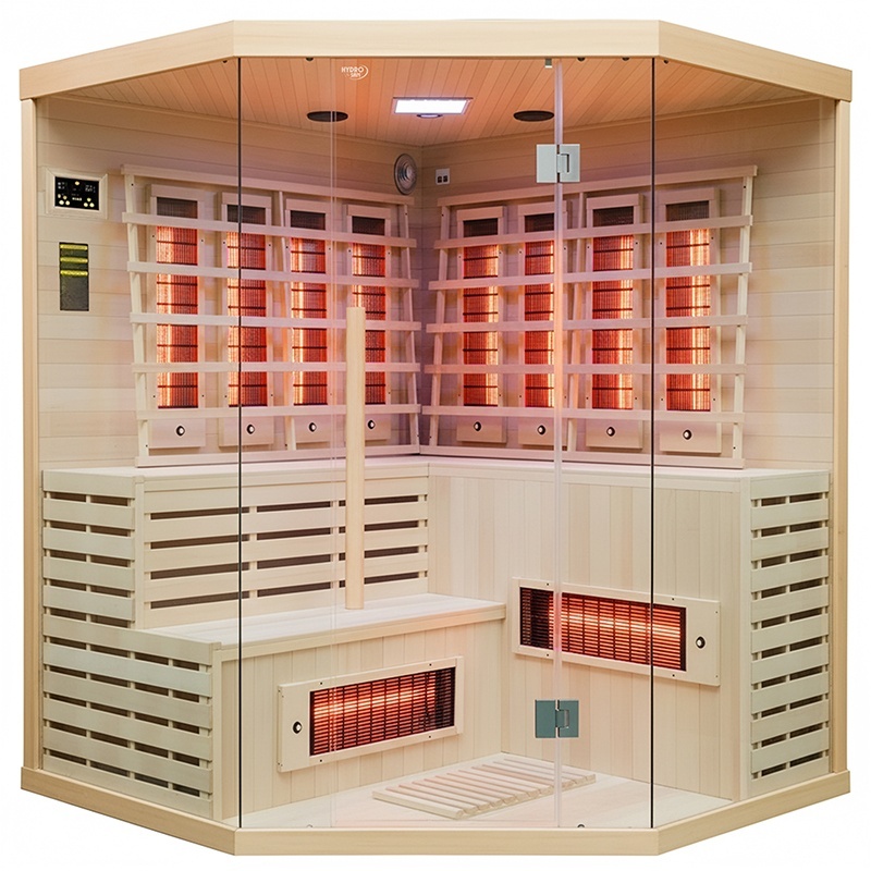 Levně BPS-koupelny Infrasauna Relax HYD-3945 180x180, 5-6 osob