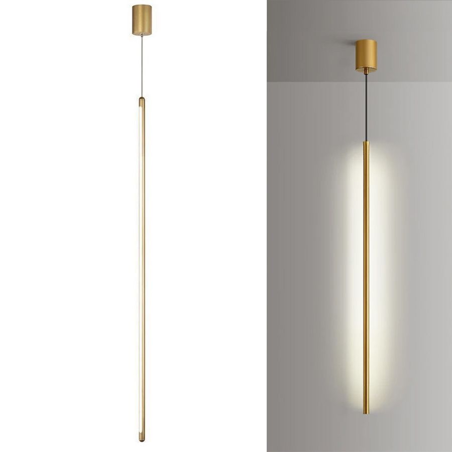 Toolight Stropní svítidlo LED APP1414-C GOLD 100cm