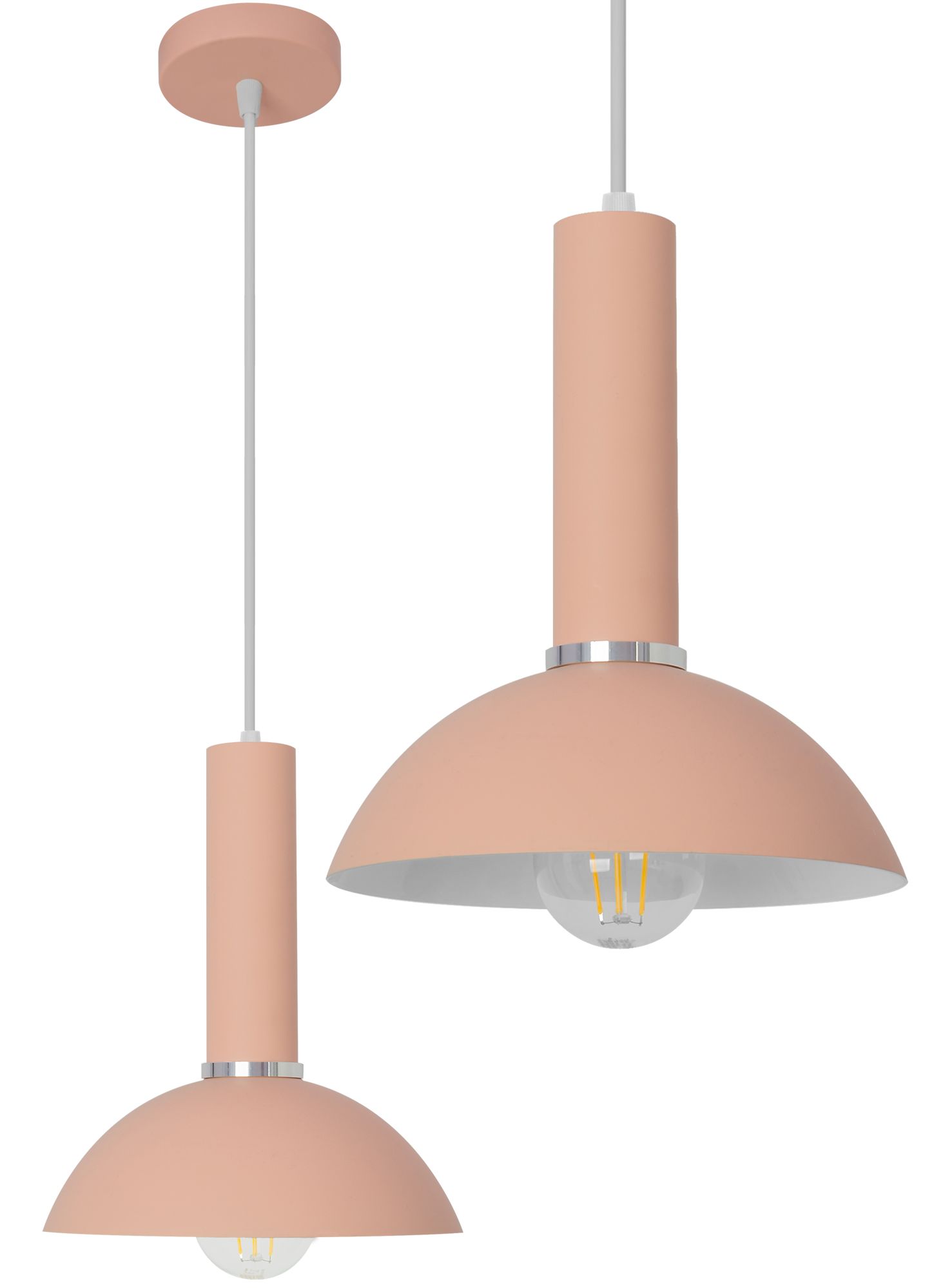 Toolight Samostatná závěsná stropní lampa OSTI C Pink